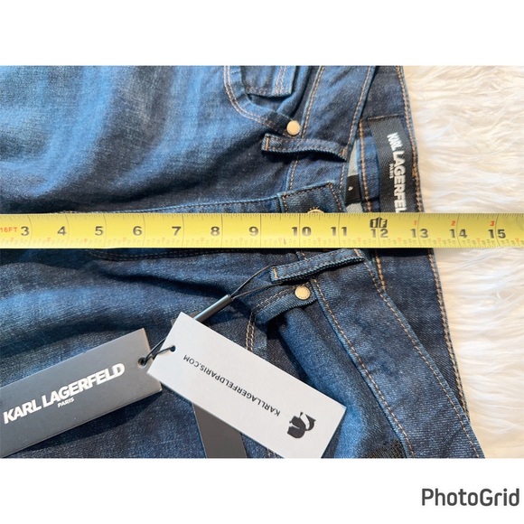 Karl Lagerfeld Logo Jeans - Picture 6 of 9